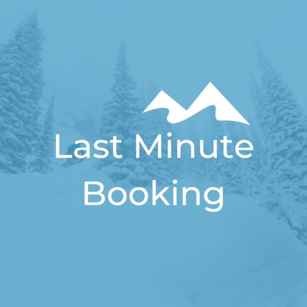 Last Minute Booking Graphic