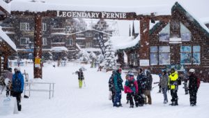 Legendary Fernie Alpine Resort Sign