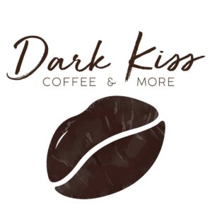 Dark Kiss Coffee Logo