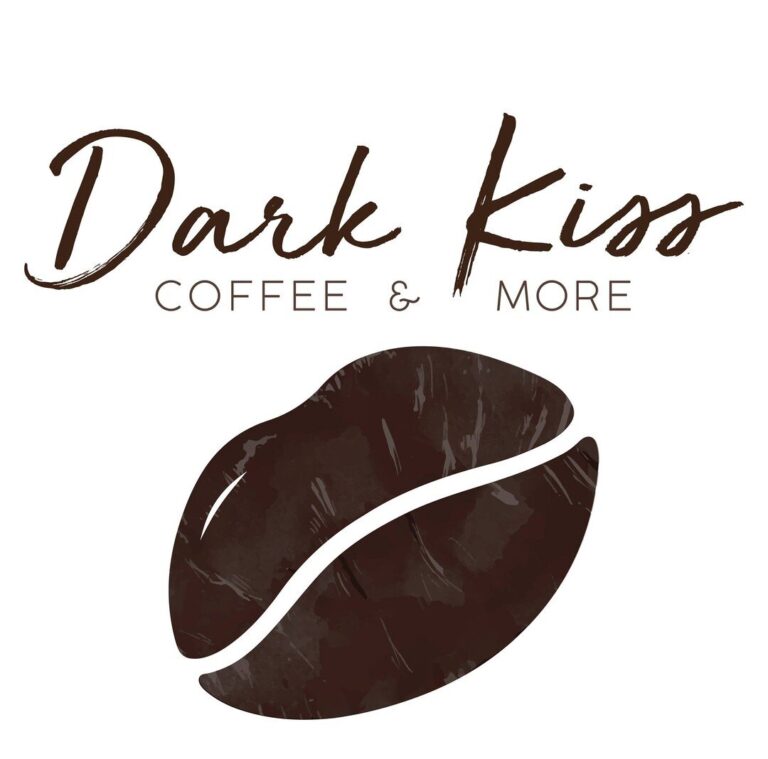 Dark Kiss Coffee Logo