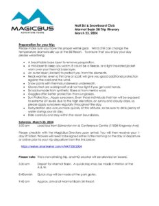 Itinerary Nait Ski Snowboard Club March 23 2024 pdf
