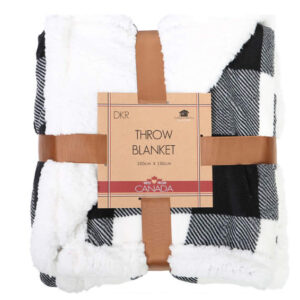 White and Black blanket