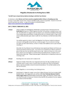 Customer Itinerary Kicking Horse Weekender Feb 21 23 2025 pdf