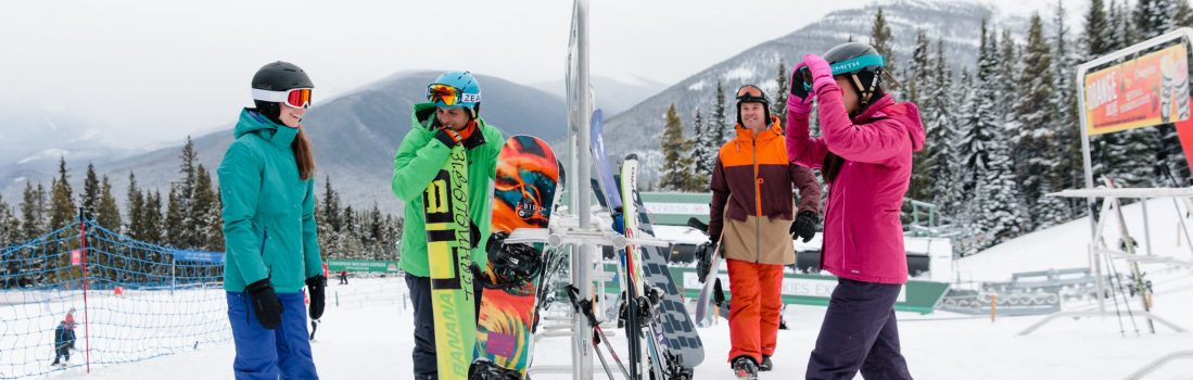 Friends, Marmot Basin, Jasper